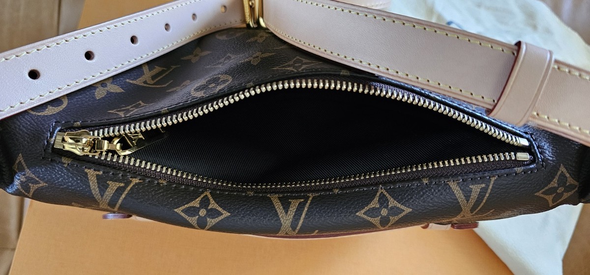 LV Louis Vuitton Bum Bag Brown Monogram Canvas, Bumbag, Belt Bag View 6