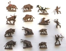 Atlantic Far West Story - Caccia al Bisonte 1001 - Lotto da 15 Pezzi Scala 1/72