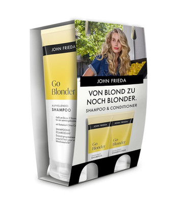 John Frieda Go Blonder Vorteilsset Shampoo/Conditioner - Inhalt: 1X 250 Ml Shamp