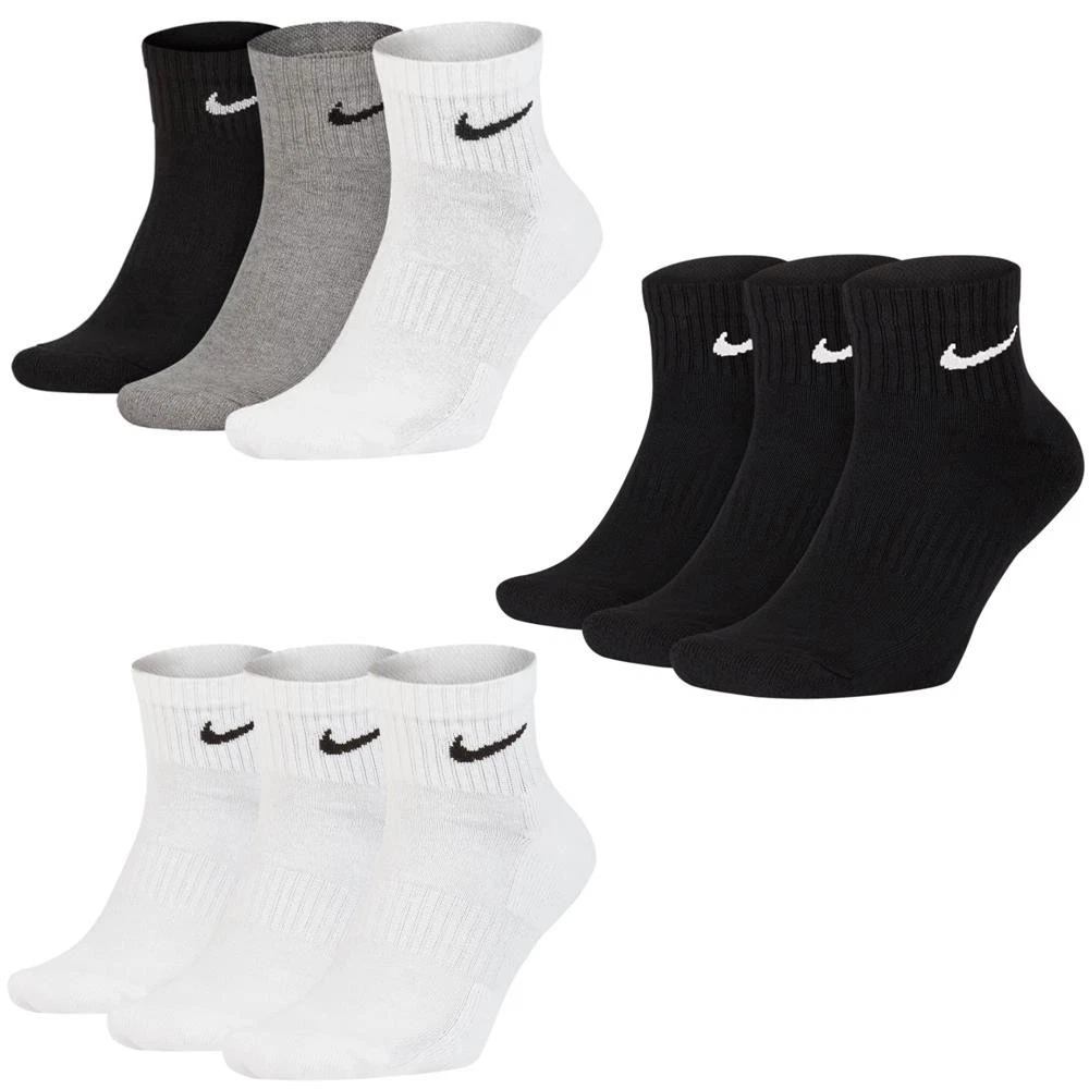 3 Paar Nike Everyday Cushioned Ankle Socken Sportsocken Kurzsocken
