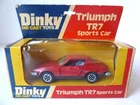 Dinky Toys #211 TRIUMPH TR7 SPORTS CAR - 1:43 Vintage Diecast BOXED!