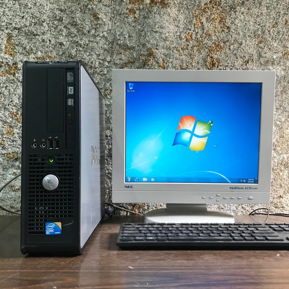 DELL OPTIPLEX 760 SFF Core 2 Duo 2.80GHz 8GB RAM 250GB HD (Windows 7 Pro 64-Bit) - Image 2 of 4