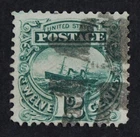 CKStamps: US Stamps Collection Scott#117 12c Pictorial Used CV$125