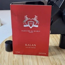 Parfums De Marly Kalan Eau de Parfum Carded Sample Spray .05oz, 1.5ml New