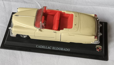 Modellauto CADILLAC ELDORADO 1953 Del Prado   1:43 beige
