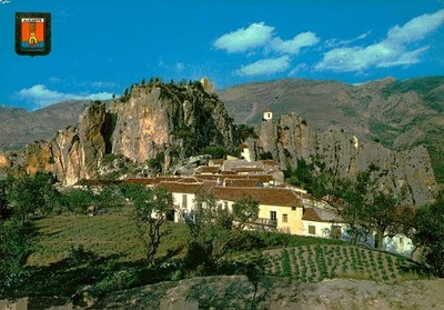 Vintage Postcard: El Castell de Guadalest, Alicante, Spain - Panoramic View