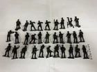 Vintage Toy Army Men Louis Marx TimMee Auburn Ideal LOT F 31 pcs