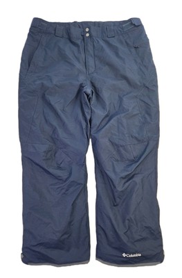 Columbia Men's Bugaboo II Insulated Ski Snow Pants Omni Tech Waterproof XL Short