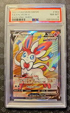 Sylveon V (Full Art) 183/203 SWSH07: Evolving Skies Holo PSA 8 NM-MT on eBay
