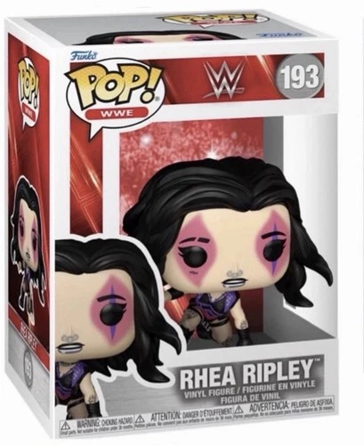 Funko Pop! WWE Rhea Ripley #193 Vinyl Figure + Protector PRESALE