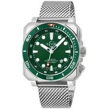 GV2 by Gevril Men's 4540B XO Submarine Swiss Automatic Sellita SW200 Steel Watch