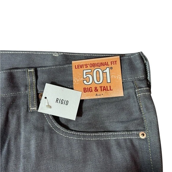 Pantalones de mezclilla Levis 501 XX de colección retráctiles talla 44 botón mosca años 2000 gris sin existencias Foto 4 de 4