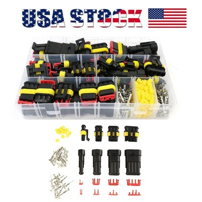 352x Waterproof Car Electrical Connector Terminals Automotive Wire Plug 1234 pin