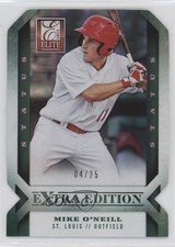2013 Panini Elite Extra Edition Status Emerald Die-Cut 4/25 Mike O'Neill #82 0t2