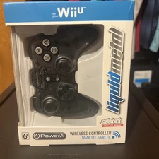 PowerA Liquid Metal Sidekick Wireless Controller For Wii U Brand New Sealed