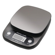 Escali Primo Digital Food Scale Chrome 11lb Kitchen Weight Tare Spill Resistant