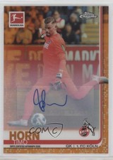 Timo Horn Chrome Bundesliga 2019/20 Orange Refractor /25 #40 Auto