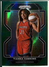 2022 Panini Prizm WNBA Green Prizm Washington Mystics Tianna Hawkins #66