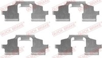 Quick Brake ZubehöRsatz, Scheibenbremsbelag 109-1675 FüR Land Rover