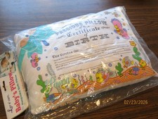 PANDA BABY BIRTH CERTIFICATE PILLOW 1993 BY LOVE N' CARE MONROE LOUISIANA USA