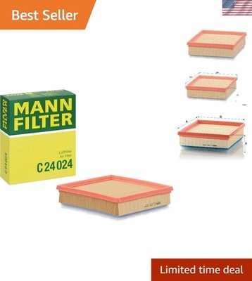 MANN-FILTER C 24 024 Air Filter - OE Fit for BMW with High Airflow Efficiency