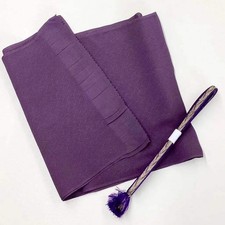 7899 Japanese Kimono Accessory Vintage Obiage and Obijime 2-piece Set Silk