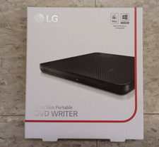 LG Ultra Slim Portable DVD Writer Complete in Box Model SP80NB60