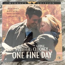new ONE FINE DAY laserdisc George Clooney Michelle Pfeiffer Amanda Peet Whitman