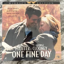new ONE FINE DAY laserdisc George Clooney Michelle Pfeiffer Amanda Peet Whitman