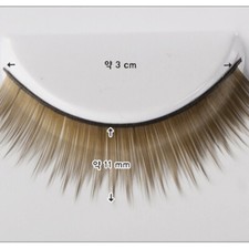 Dollmore BJD OOAK 11mm long doll eyelashes Doll eyelashes - LBRA1