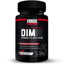 Force Factor DIM, Hormonal Balance and Estrogen Blocker, 30 Capsules