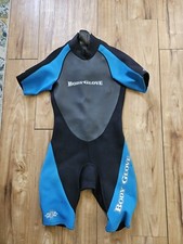 Vintage Mens Body Glove Jammer Metalite Wetsuit Size Medium Blue, Black  Gray