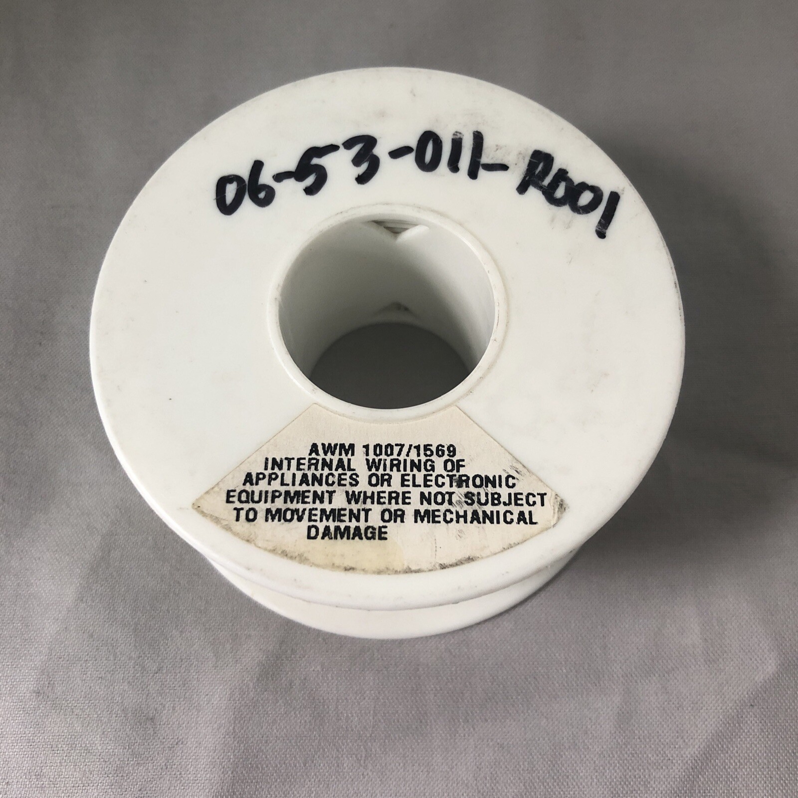 AWM 1007/1569 80/105C 300V FT1 Internal Wiring 24AWG 3050 WHITE 100Ft ...