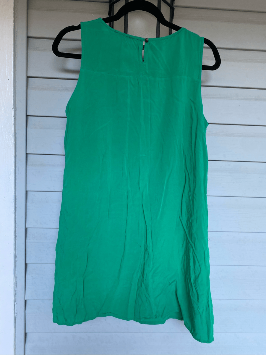 camila mendes green dress Jodifl Solid Open Collared Short Sleeve Casual Dress with Side Pockets –  jfybrand main image 1