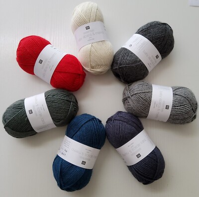 Rico Design Essentials Baby Alpaca & Merino aran 50g 100m Babywolle - Babygarn