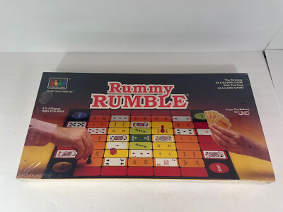 1985 Rummy Rumble Game Sealed! New | eBay