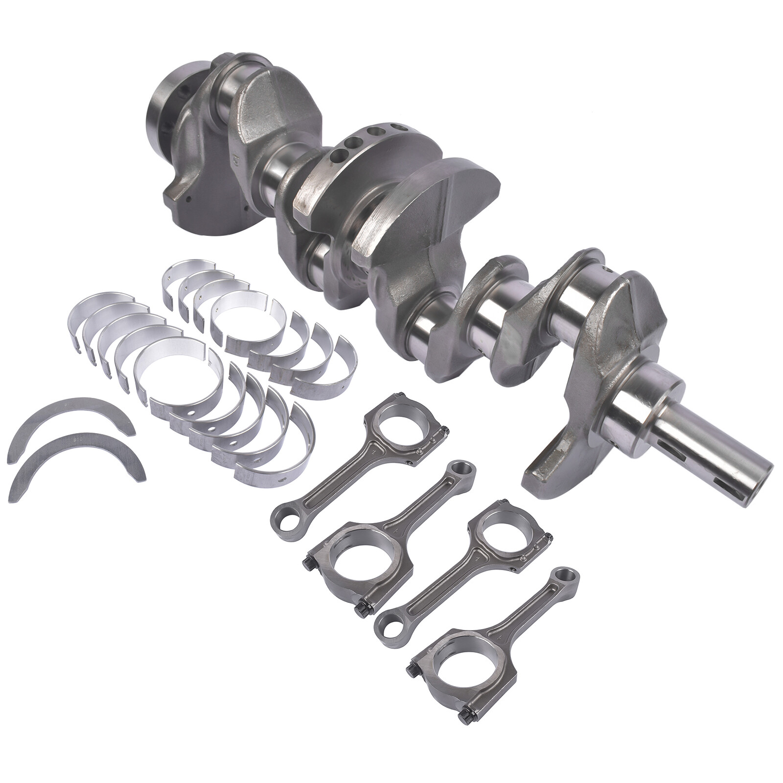 Hyundai Sonata Kia Sportage Main & Rod Bearing Kit with Crankshaft Con Rods  