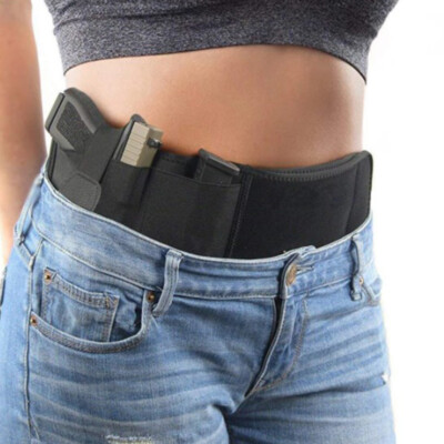 Ceinture De Port D'arme Discrète (Belly Band) – Taille Unique élastique – Multicouleur