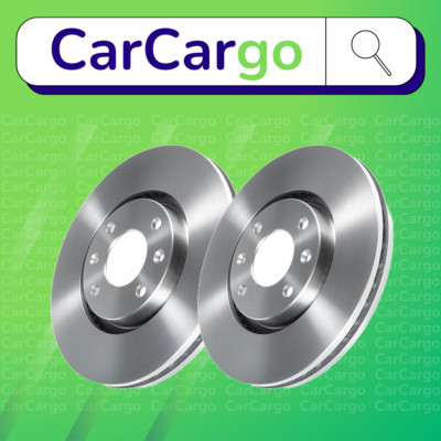 Premium Vented Front Brake Discs Peugeot 3008 1.6 HDi 2009-2016 283 mm
