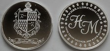 1 OZ HW MINTING COMPANY HERALDRY MINT "IRELAND" FINE .999 SILVER COIN / ROUND 103.85 per troy oz