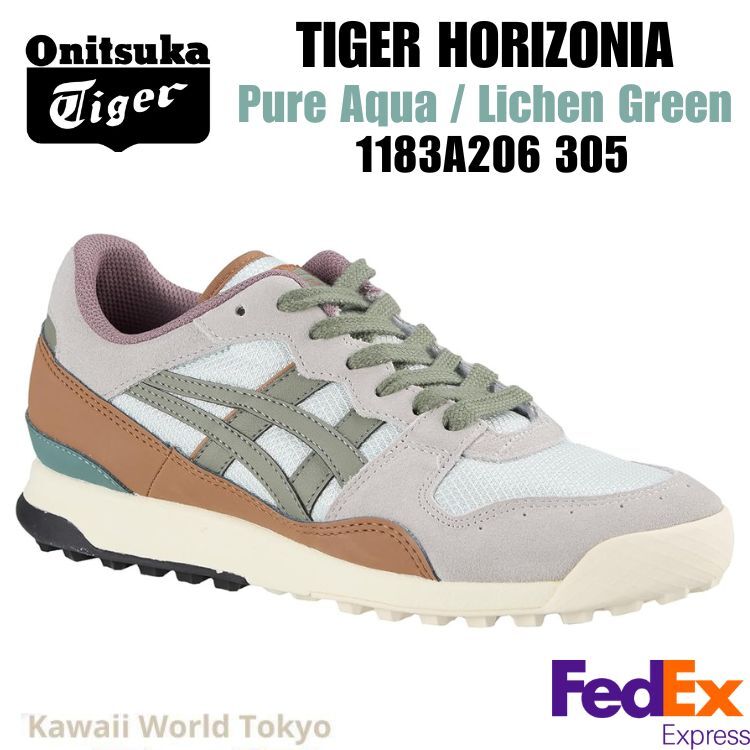 Onitsuka Tiger TIGER HORIZONIA Pure Aqua 1183A206 305 New Onitsuka Tiger TIGER HORIZONIA Pure Aqua 1183A206 305 New