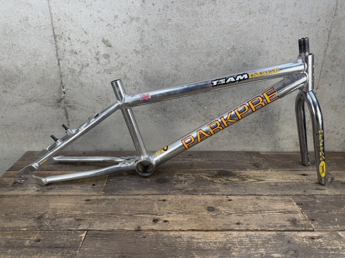 Parkpre Team Image Bmx 20” Frame And Fork Aluminum Chromoly 21”tt