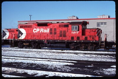Original Rail Slide - CP Canadian Pacific 1517 Toronto ON 20.01.1983