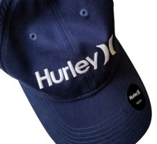 Hurley Kids Classic Logo Baseball Hat Midnight Navy