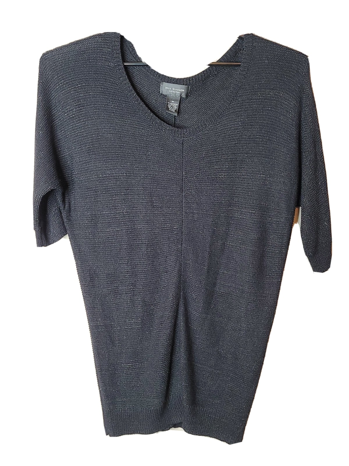 Iris Singer Collection Women's Black Metallic Swe… - image 1