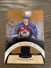 2021-22 Upper Deck Artifacts #RS-BB Bowen Byram Year One Rookie Sweaters
