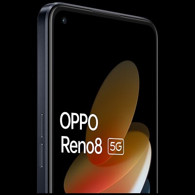 Oppo Reno8 5G (Shimmer Black, 128 GB) (8 GB RAM) 4500 mAh Lithium-ion Battery