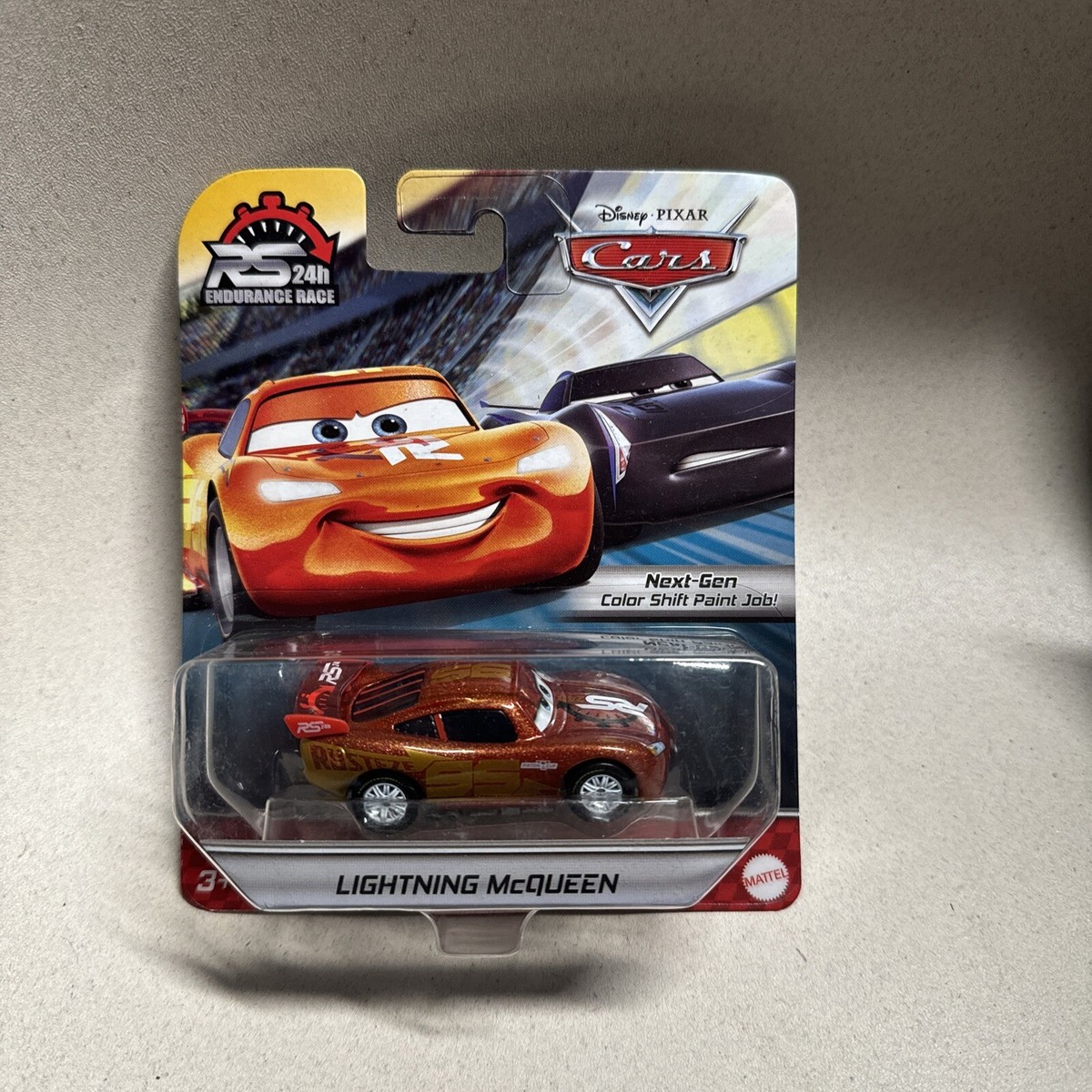 LIGHTNING MCQUEEN disney pixar cars NEW color shift paint job next