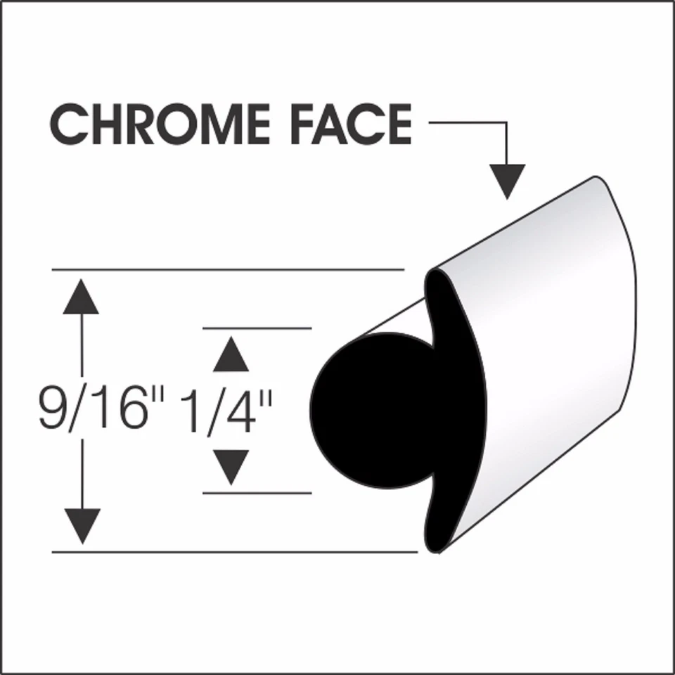 1971 - 1993 道奇,普利茅斯 B & PB 100 200 300 货车镀铬挡风玻璃锁条 — 第 2/3 张图片