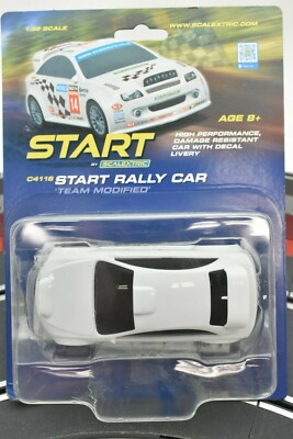 C4116 SCALEXTRIC START 1/32 SLOT CAR START RALLY CAR 'TEAM MODIFIED'